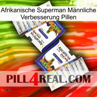 Afrikanische Superman Männliche Verbesserung Pillen 12
